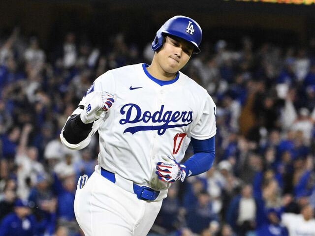 Ohtani logra su 1er jonrón con Dodgers