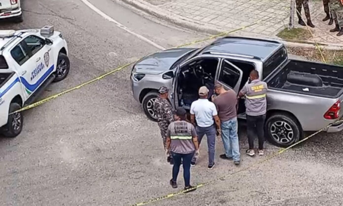 Foto del incidente en Santiago