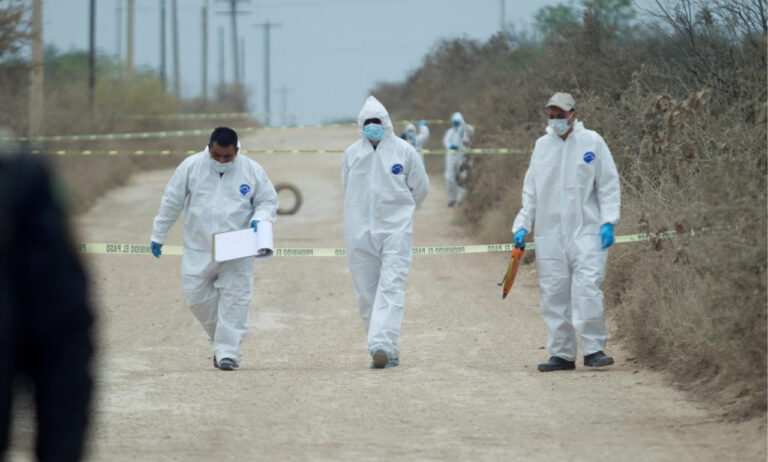 Identifican cuatro de los 13 cuerpos calcinados en el norte de México