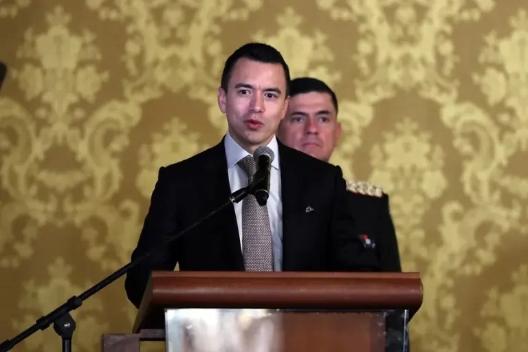 Noboa decreta un nuevo estado de excepción en Ecuador