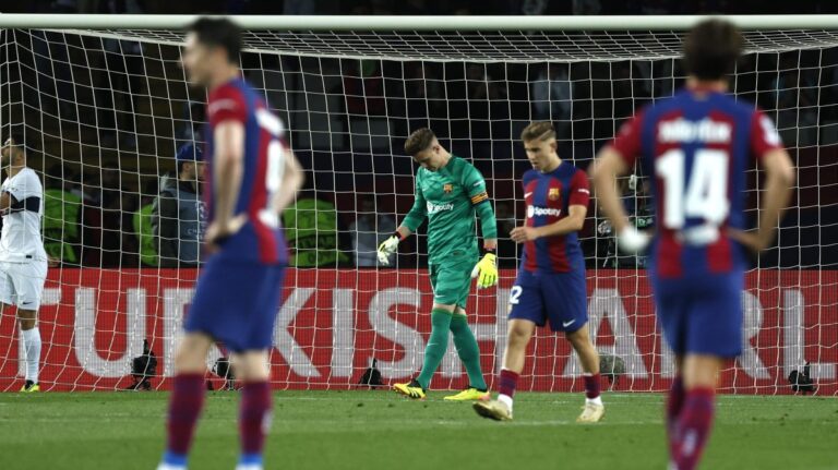 “Podríamos haber pasado”: la reacción de Ter Stegen después de la derrota del Barcelona 1-4 ante el PSG #FVDigital
