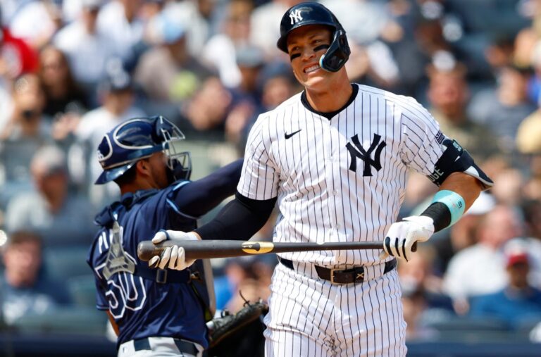 Fanáticos en Yankee Stadium abuchean a Aaron Judge tras irse con cuatro ponches ante Rays