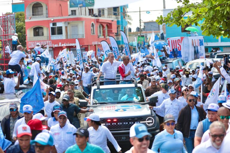 Abinader encabezará marchas caravanas en Monte Plata y el Gran Santo Domingo