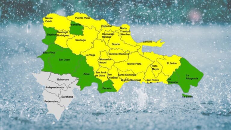 COE aumenta 19 provincias y DN en alerta amarilla y mantiene 8 en verde – noticias telemicro