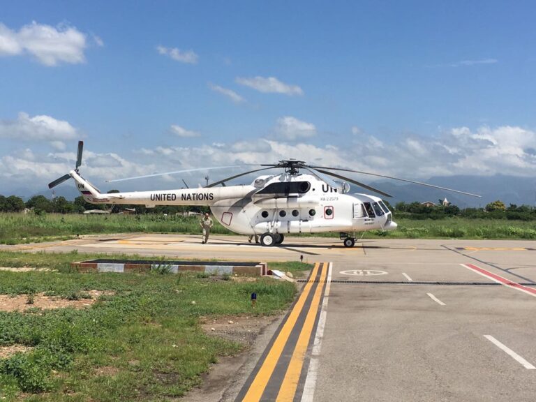 Debido a mal tiempo helicóptero de la ONU aterriza de Emergencia en Montecristi – noticias telemicro