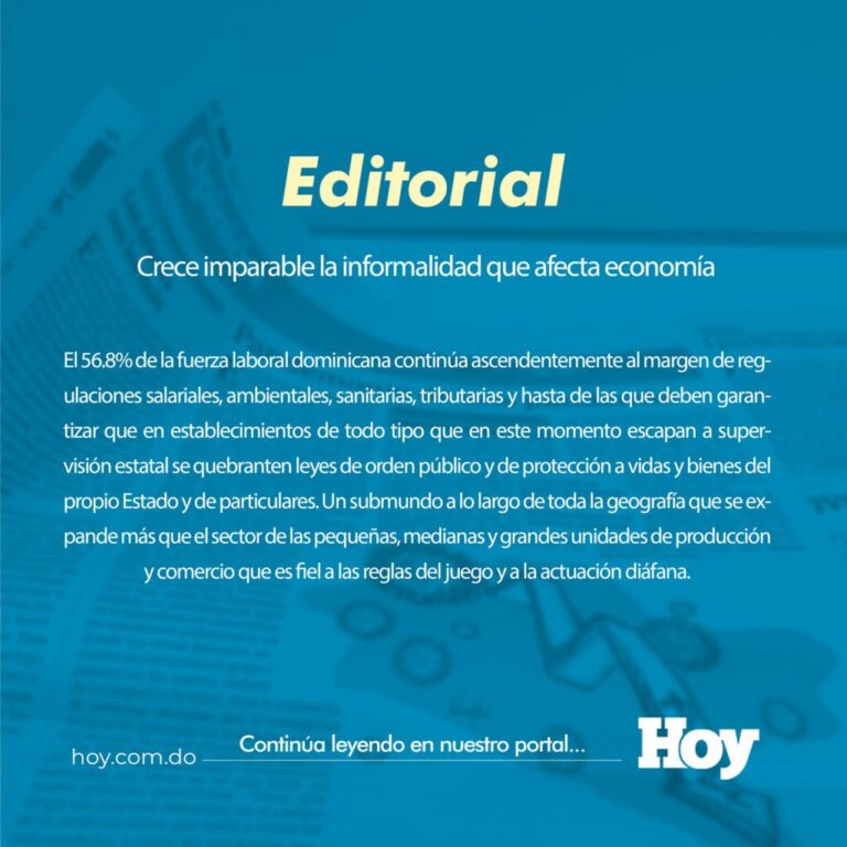 Crece imparable la informalidad que afecta economía