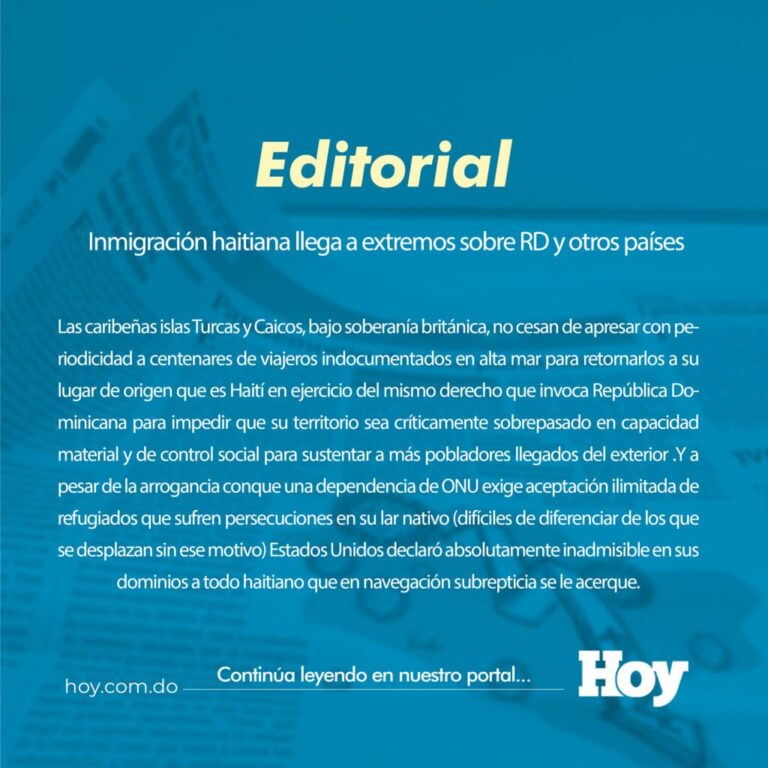 Inmigración haitiana llega a extremos sobre RD y otros países