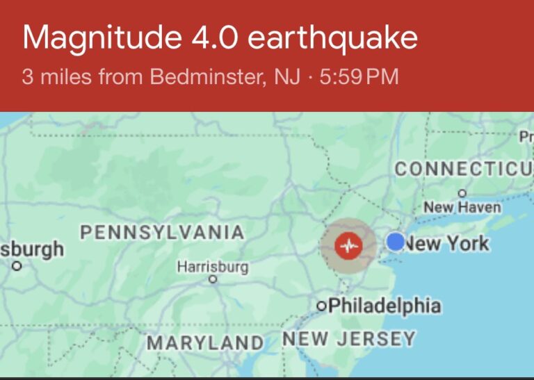 Segundo temblor en Nueva York   #FVDigital