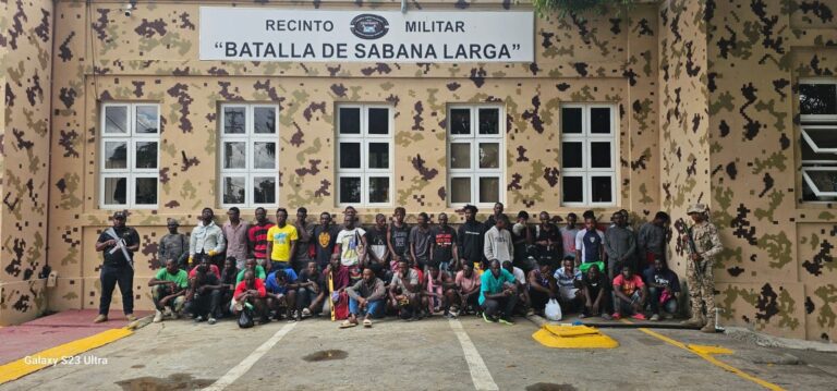 detiene 218 haitianos en estatus migratorio irregular en las últimas 24 horas en Dajabón