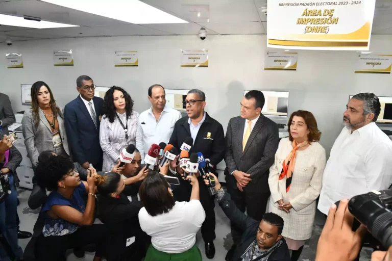 JCE inicia impresión del padrón electoral para elecciones presidenciales y congresuales