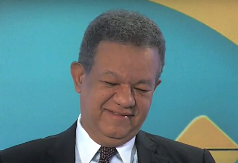 Leonel se sonroja cuando le preguntaron