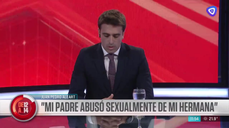 Periodista argentino narra ‘en vivo’ los abusos sexuales a los que fueron sometidos él y sus hermanos