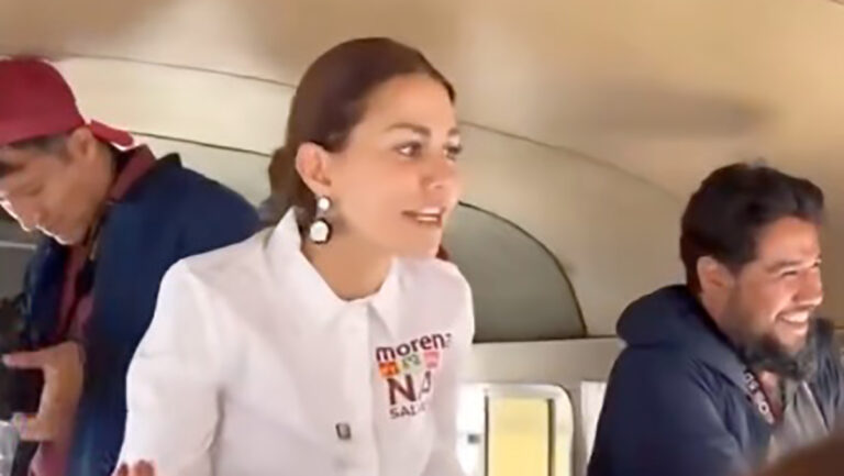 VIDEO: Candidata a diputada en México genera repudio en redes por fingir un asalto en el transporte público #FVDigital
