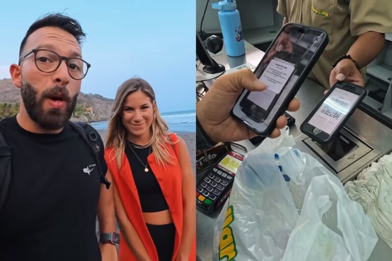 Viajaron a El Salvador y pagaron absolutamente todo con bitcoins: “La mejor jugada de Bukele”