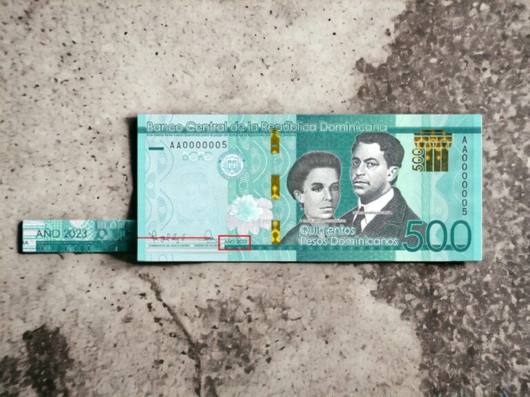 Así es el nuevo billete de RD$500   #FVDigital