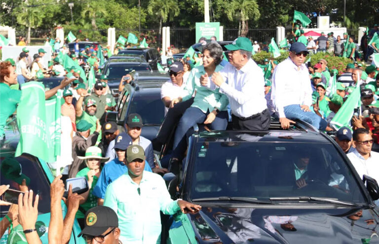 FP realiza marcha-caravana en Moca