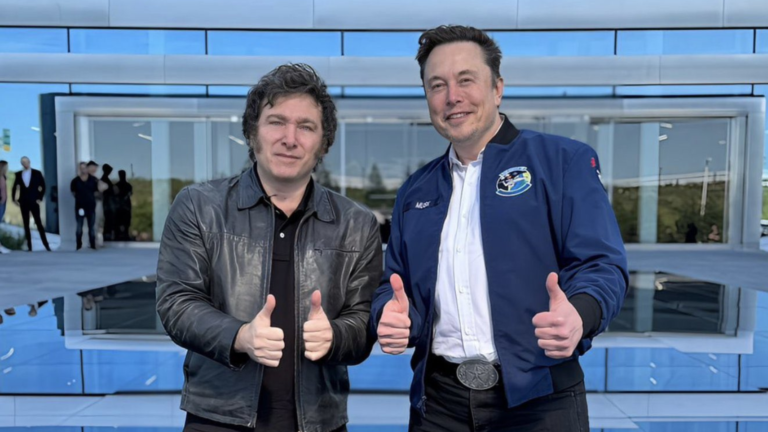 Javier Milei se junta con Elon Musk   #FVDigital