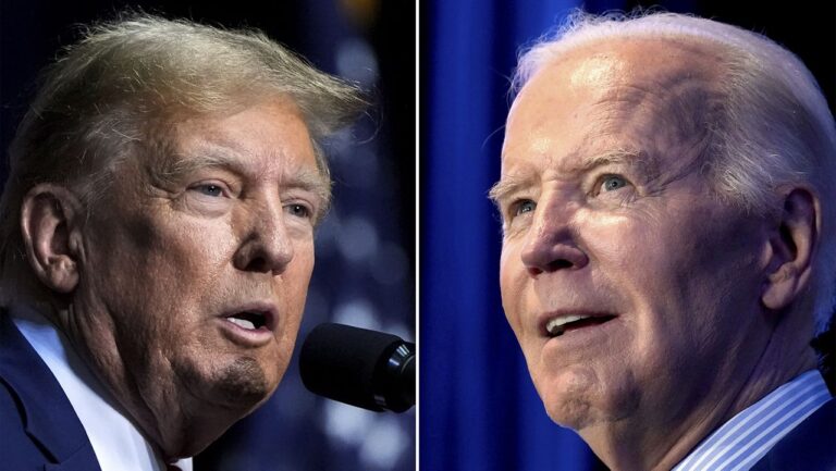 Trump lidera encuestas con un Biden tocado por Gaza