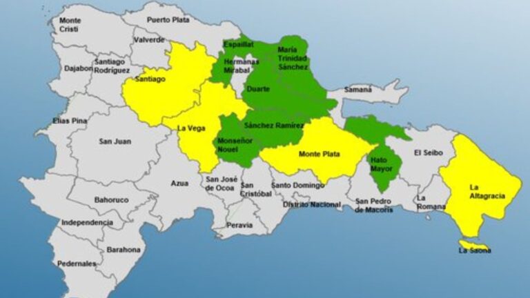 Cuatro provincias en alerta amarilla y 6 en verde por vaguada – noticias telemicro