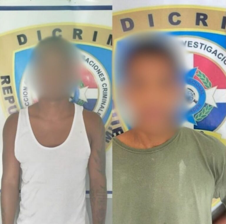 Policiales: Policía apresa dos de cuatro antisociales por asalto a mano armada en Los Guaricanos, SDN. – Policía Nacional Dominicana