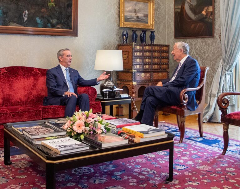 Presidente de Portugal define a Abinader como gran líder de Centro América y el Caribe