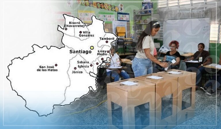 Santiago, única provincia de RD que registró votación por debajo del 50%