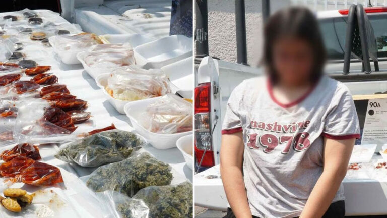 Arrestan a una mujer que vendía dulces y postres con droga afuera de un colegio en México #FVDigital