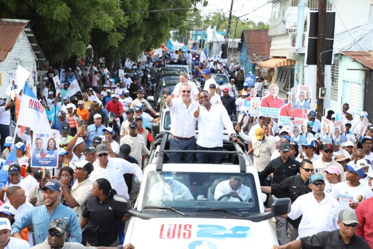 Abinader encabeza caravana de respaldo a candidatos del PRM – noticias telemicro