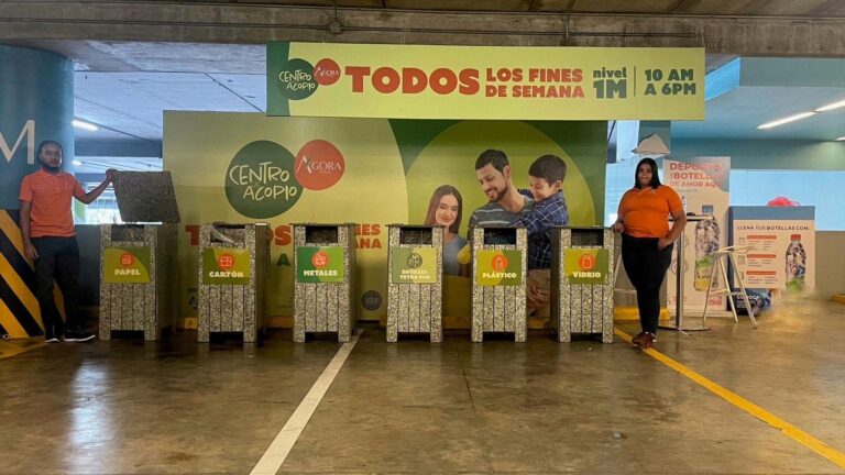Ágora Mall recicla más de 3 millones de libras de desechos