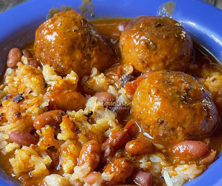 Comida de las 12:Albóndigas, concón y habichuelas   #FVDigital
