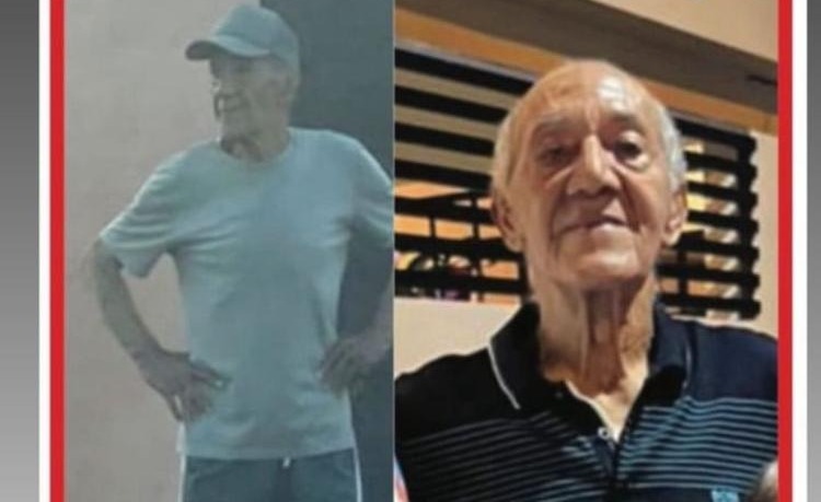 Reportan desaparición de un envejeciente de 81 años