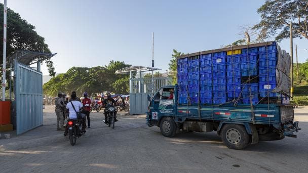 Exportaciones dominicanas hacia Haití caen