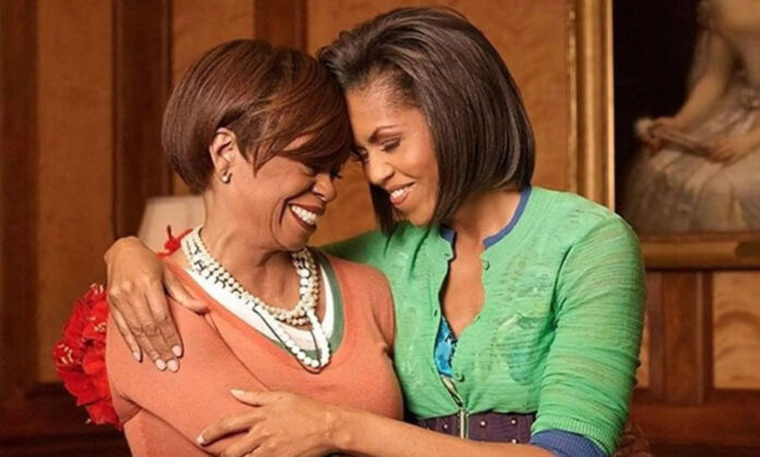 Michelle Obama y su madre, Marian Robinson