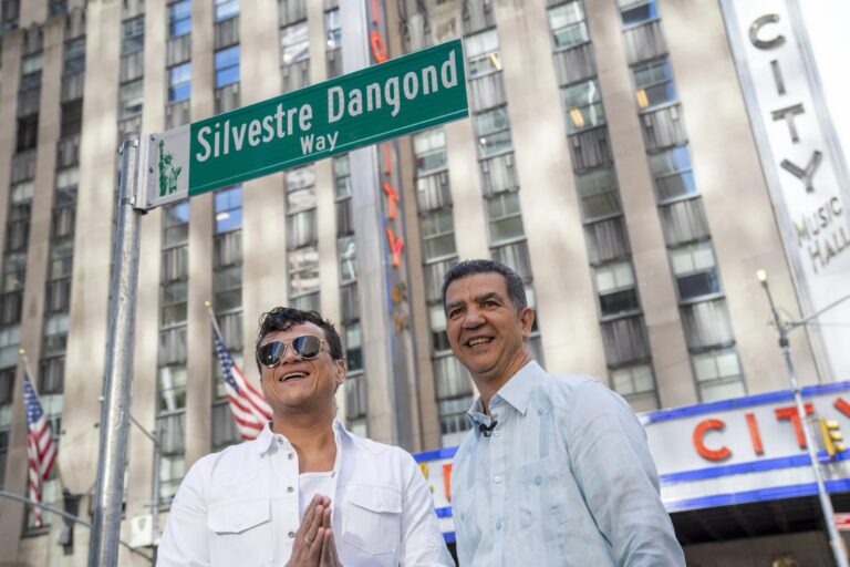 Inauguran en Nueva York calle con el nombre de Silvestre Dangond
