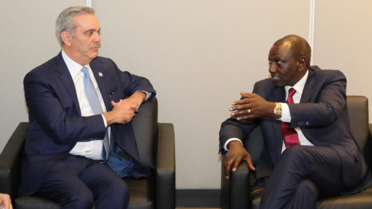 Abinader sostiene reunión con presidente de Kenia #FVDigital