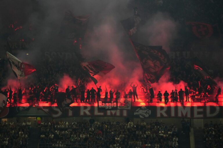 Desmantelaron grupos criminales de los fanáticos del Inter y el Milán