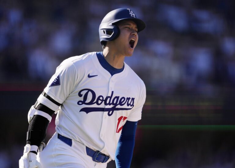Shohei Ohtani y Aaron Jude acarician la Triple Corona de Bateo #FVDigital