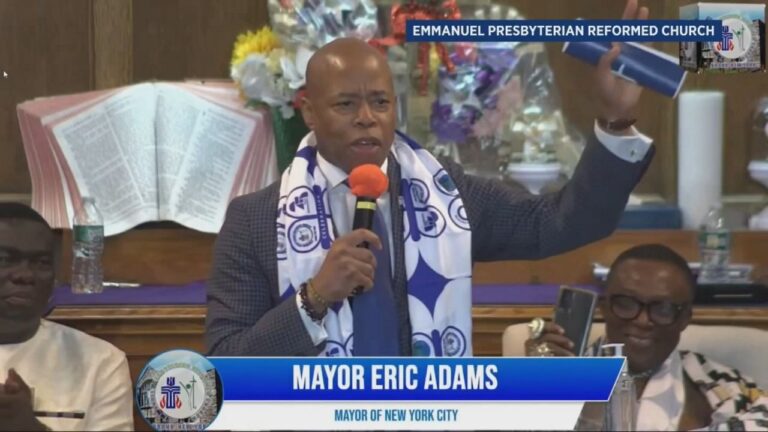 Neoyorquinos opinan sobre el alcalde Adams