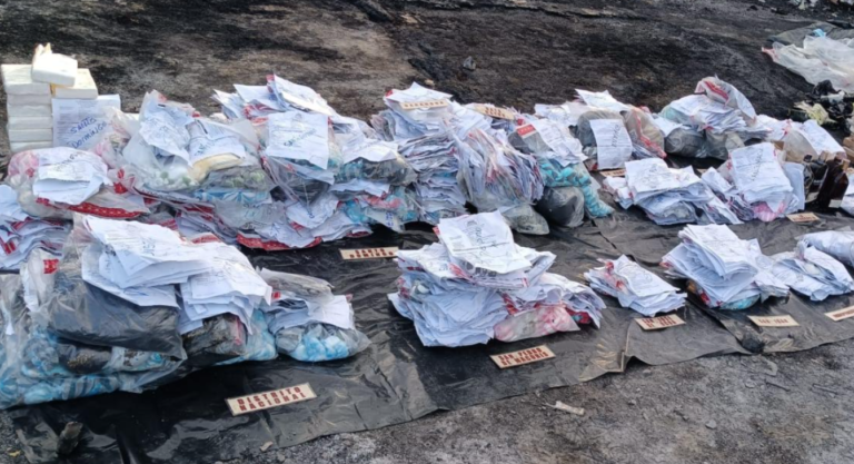 Inacif quema un lote de drogas – Remolacha   #FVDigital