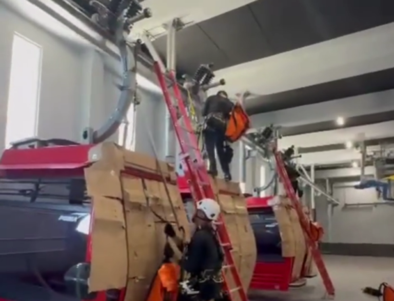 Simulacro de rescate en el Teleférico de Santiago – Remolacha   #FVDigital