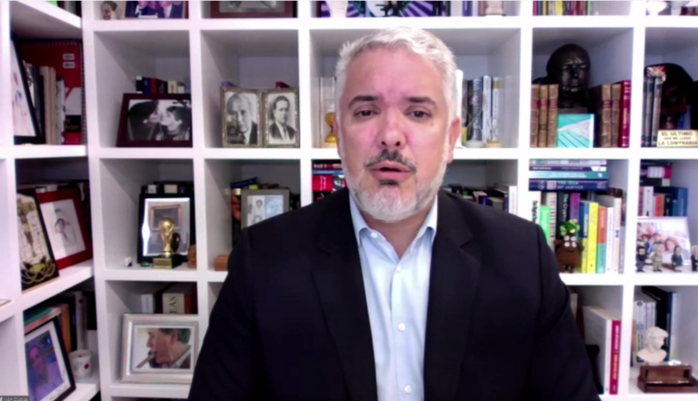 Duque exige a la comunidad internacional dejar de lado lo políticamente correcto