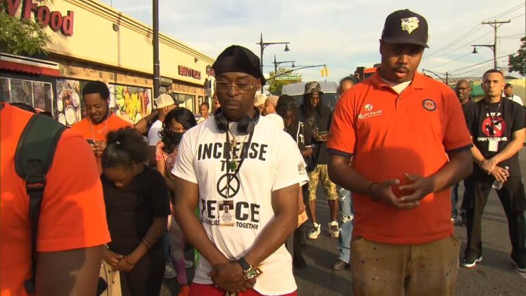 Caminata para recordar a vecino que murió de un tiro