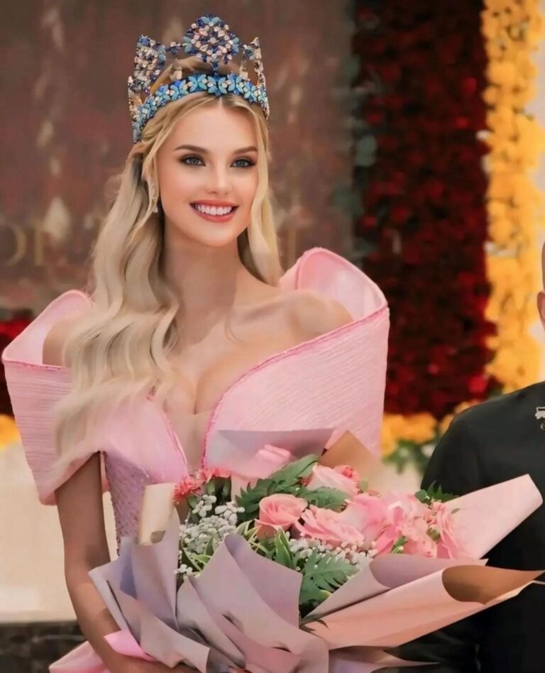 Por primera vez en la historia, llega este sábado Miss World 2024, Krystyna Pszykova junto a representantes de la organización internacional