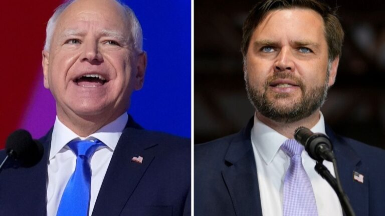 Las claves del debate entre Tim Walz y JD Vance