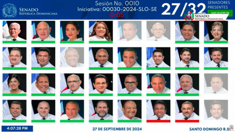 Senado aprueba proyecto de ley que declara necesidad reforma constitucional