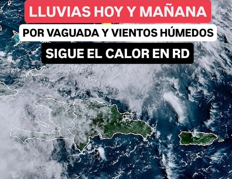 ¡Sombrilla en manos! Se esperan fuertes lluvias esta tarde y noche por efectos de una vaguada