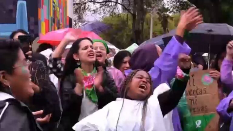 Marcha exige la despenalización total del aborto en Ecuador
