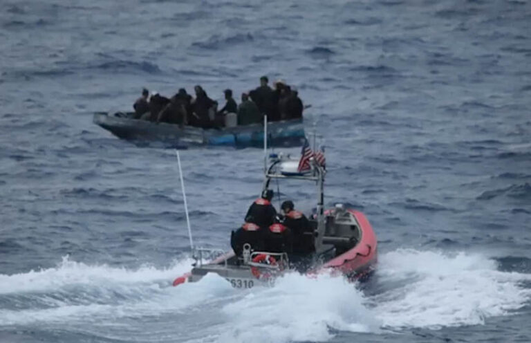 En una yola rumbo a Puerto Rico