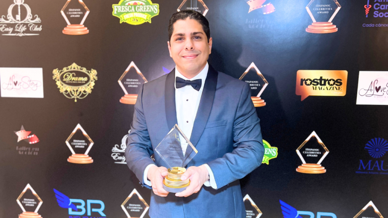 Samir Saba recibe reconocimiento por sus 27 años de carrera en los Hispanic Celebrities Awards – Remolacha   #FVDigital