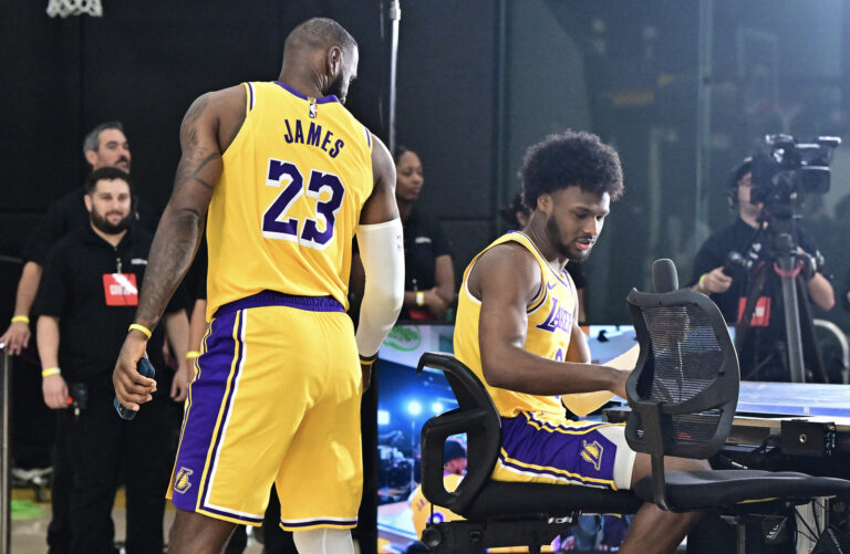 LeBron James y «la pura alegría» de jugar en los Lakers junto a su hijo Bronny – #FVDigital